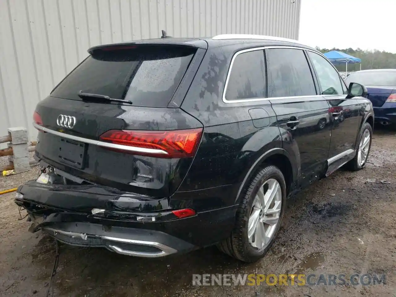 4 Фотография поврежденного автомобиля WA1LJAF70MD022092 AUDI Q7 2021