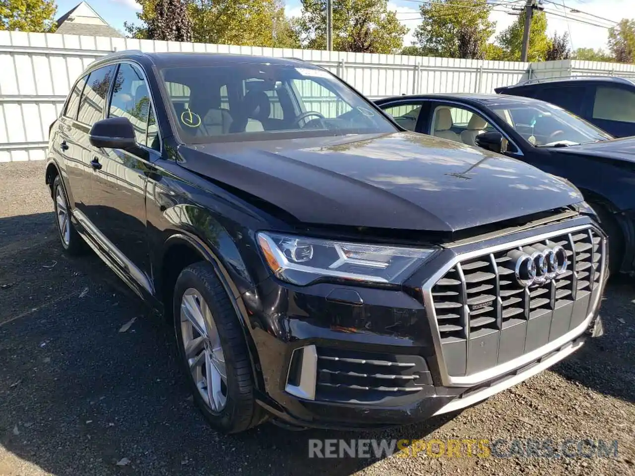 1 Photograph of a damaged car WA1LJAF70MD026157 AUDI Q7 2021