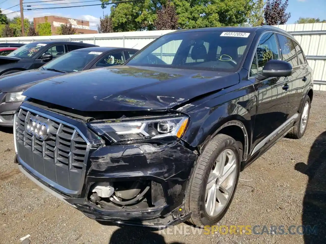 2 Photograph of a damaged car WA1LJAF70MD026157 AUDI Q7 2021