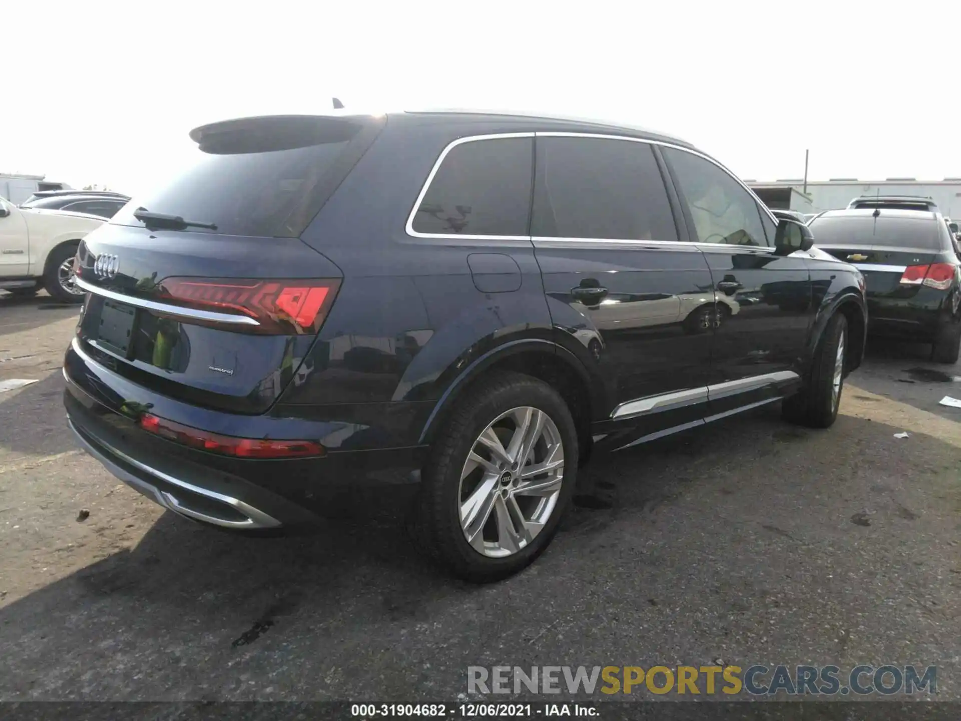 4 Фотография поврежденного автомобиля WA1LJAF71MD040777 AUDI Q7 2021