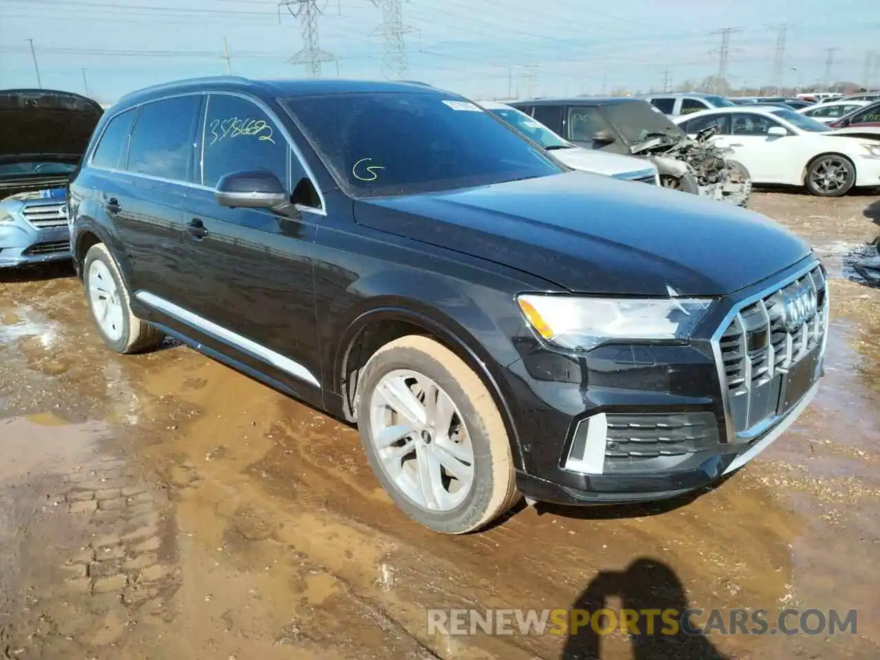 1 Фотография поврежденного автомобиля WA1LJAF72MD021154 AUDI Q7 2021