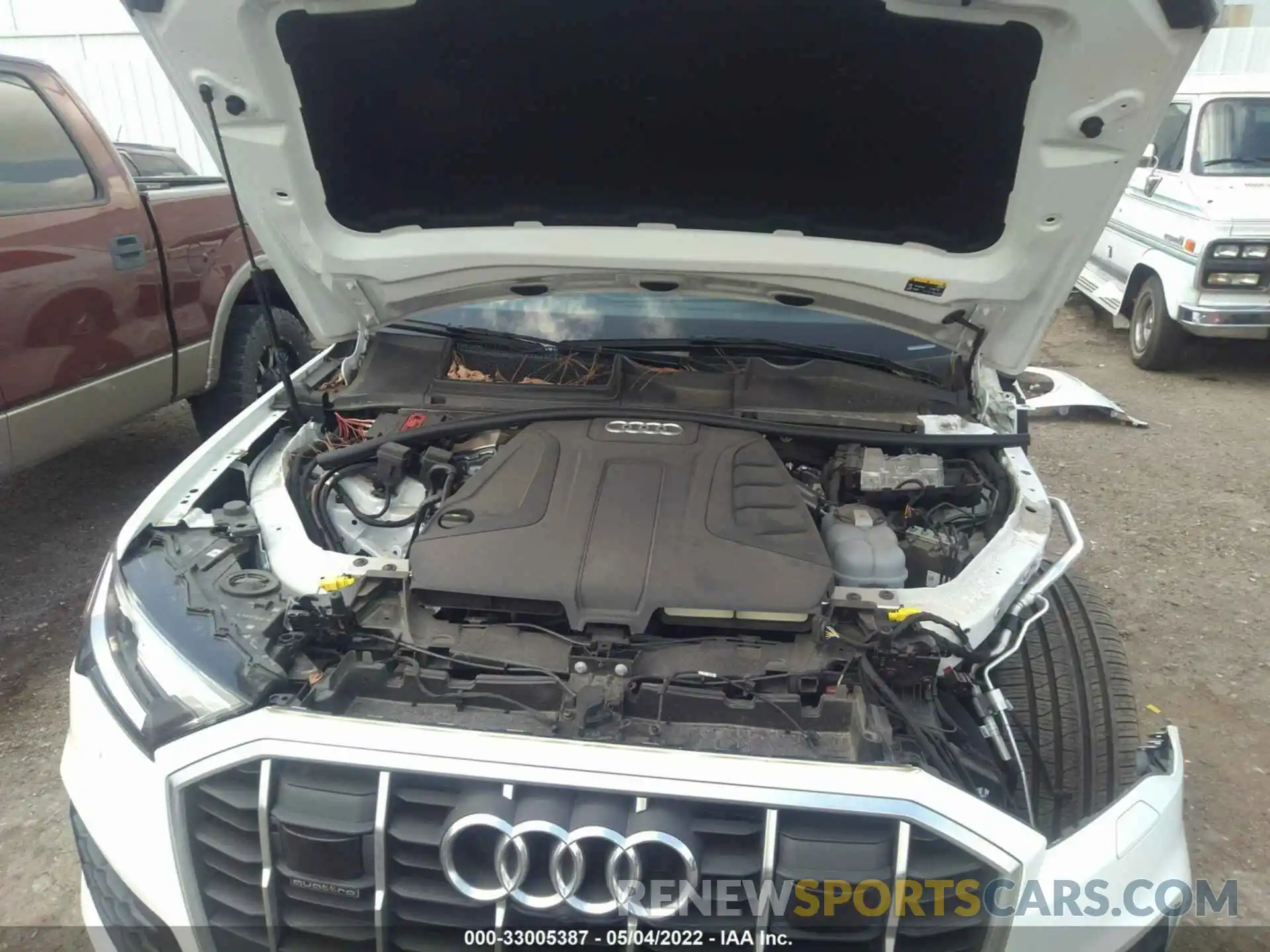 10 Фотография поврежденного автомобиля WA1LJAF72MD026340 AUDI Q7 2021