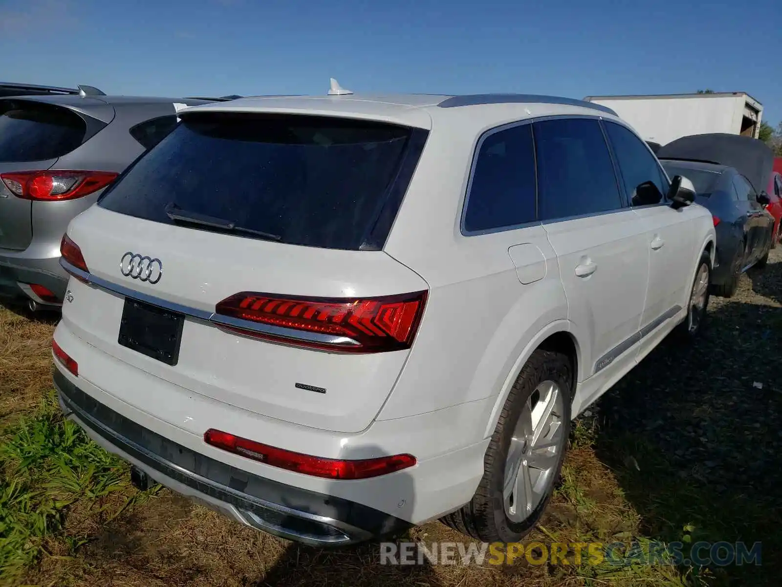 4 Фотография поврежденного автомобиля WA1LJAF72MD034972 AUDI Q7 2021