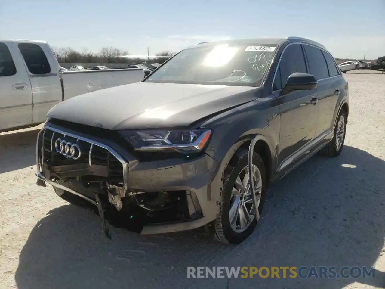 2 Photograph of a damaged car WA1LJAF72MD035961 AUDI Q7 2021