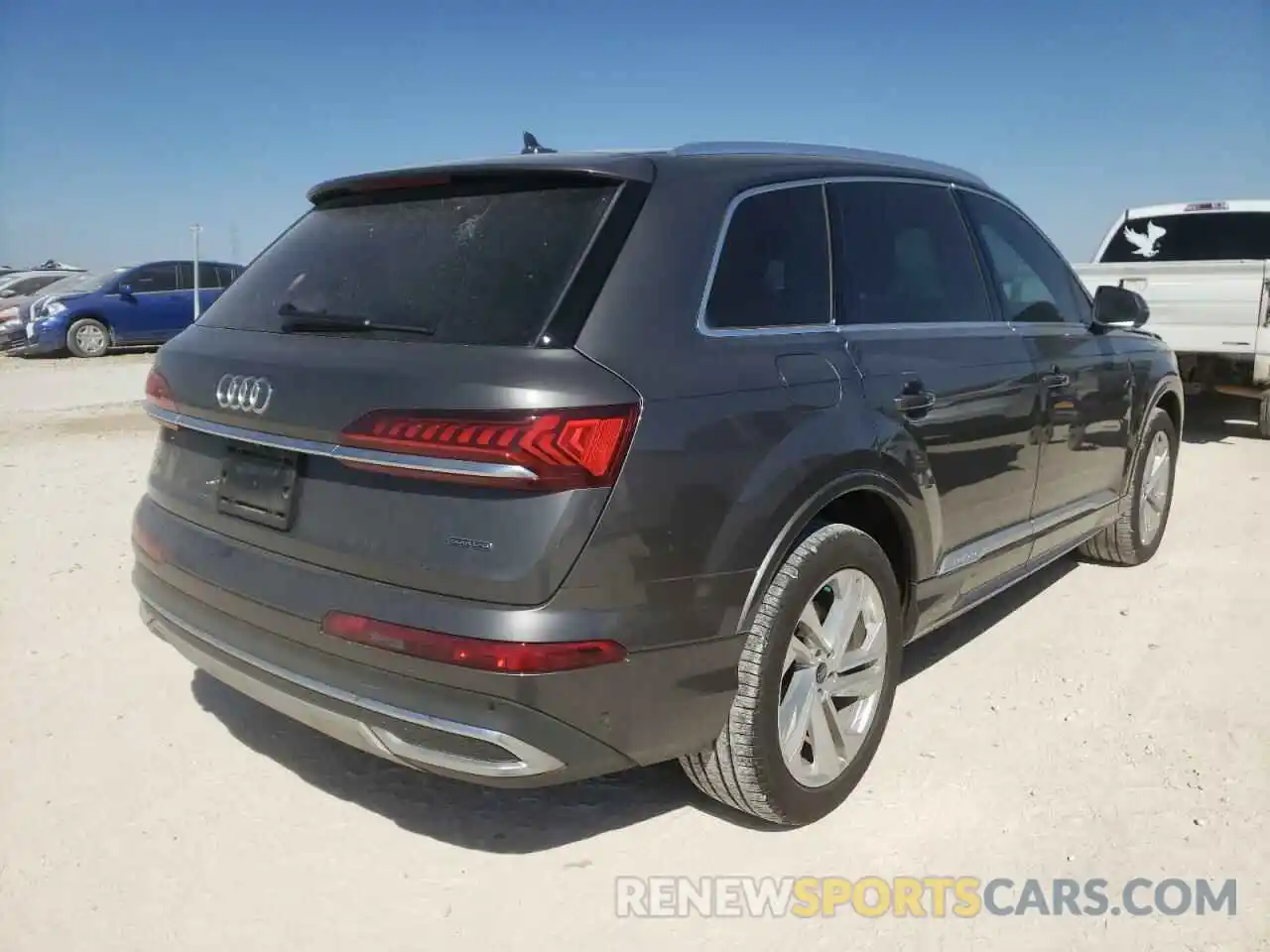 4 Photograph of a damaged car WA1LJAF72MD035961 AUDI Q7 2021