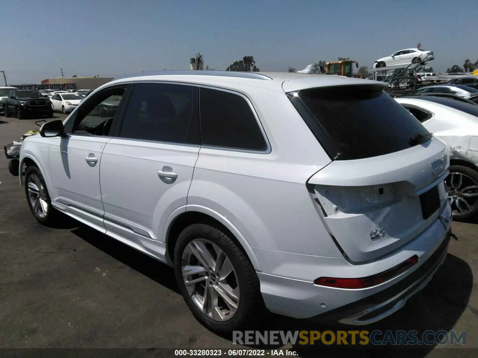 3 Фотография поврежденного автомобиля WA1LJAF73MD016447 AUDI Q7 2021