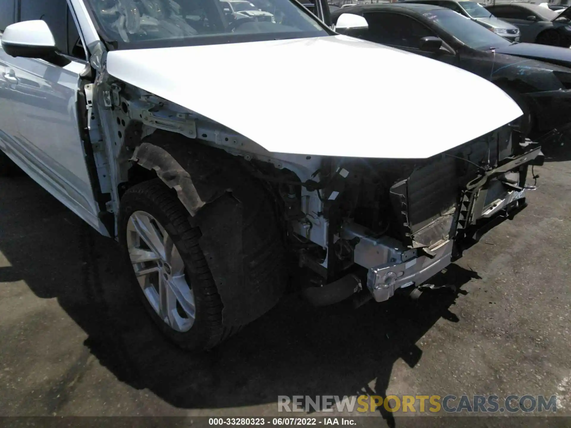 6 Фотография поврежденного автомобиля WA1LJAF73MD016447 AUDI Q7 2021