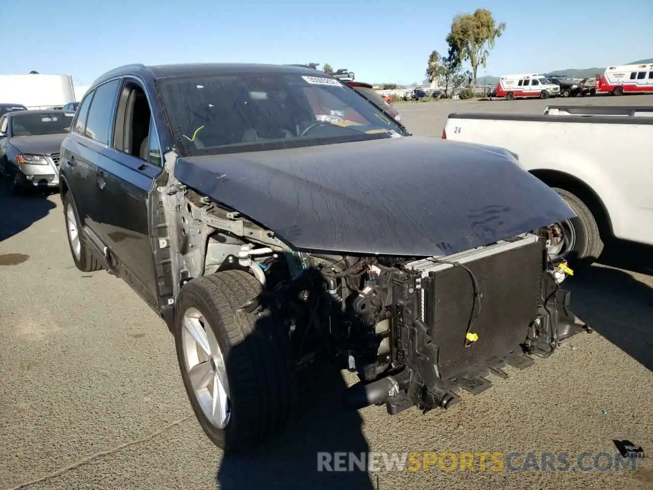 1 Photograph of a damaged car WA1LJAF73MD029568 AUDI Q7 2021