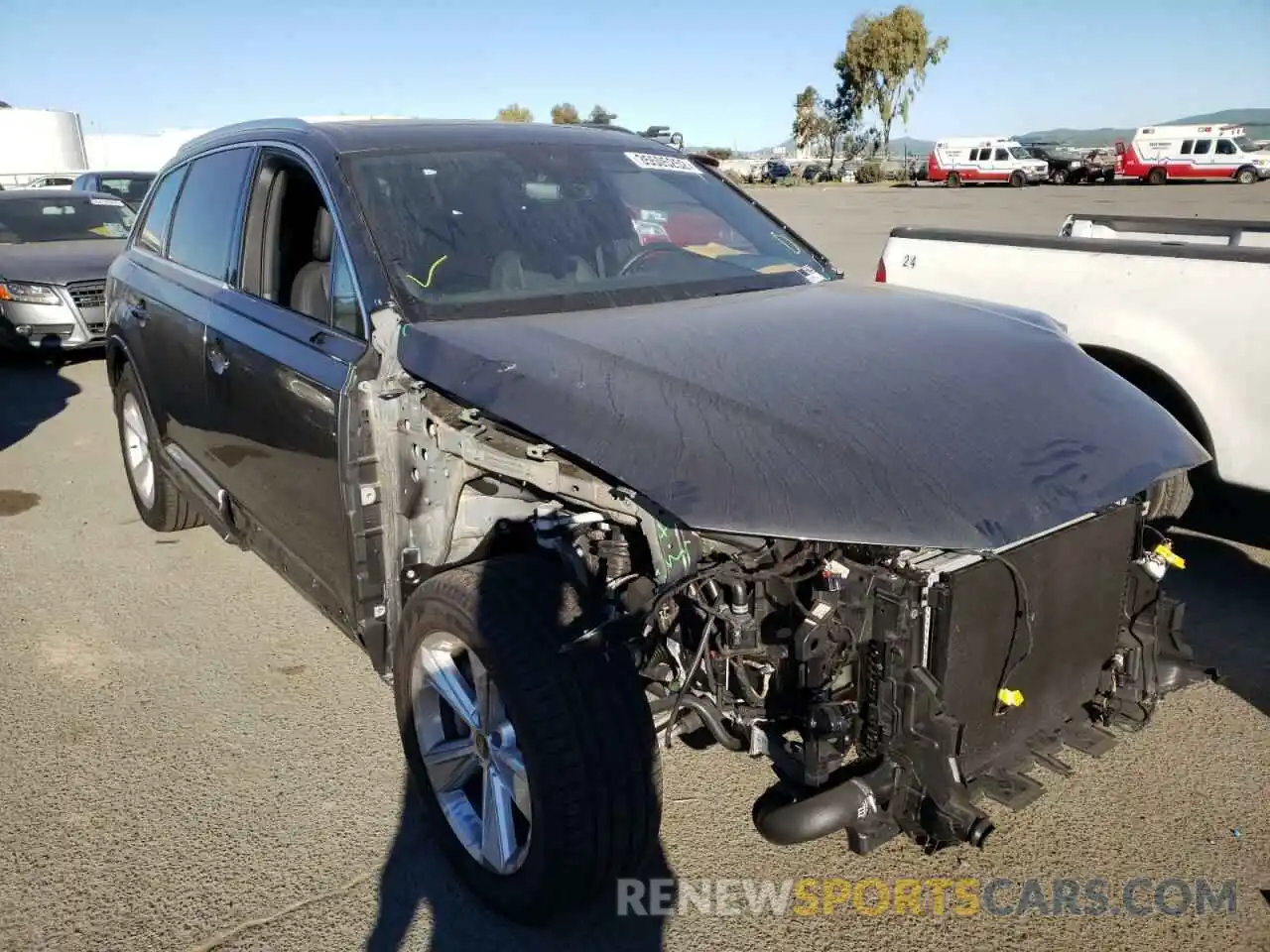 9 Photograph of a damaged car WA1LJAF73MD029568 AUDI Q7 2021