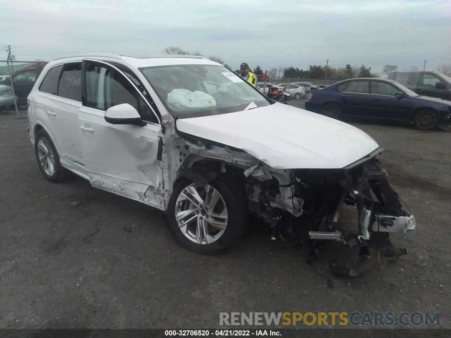 1 Photograph of a damaged car WA1LJAF73MD033300 AUDI Q7 2021