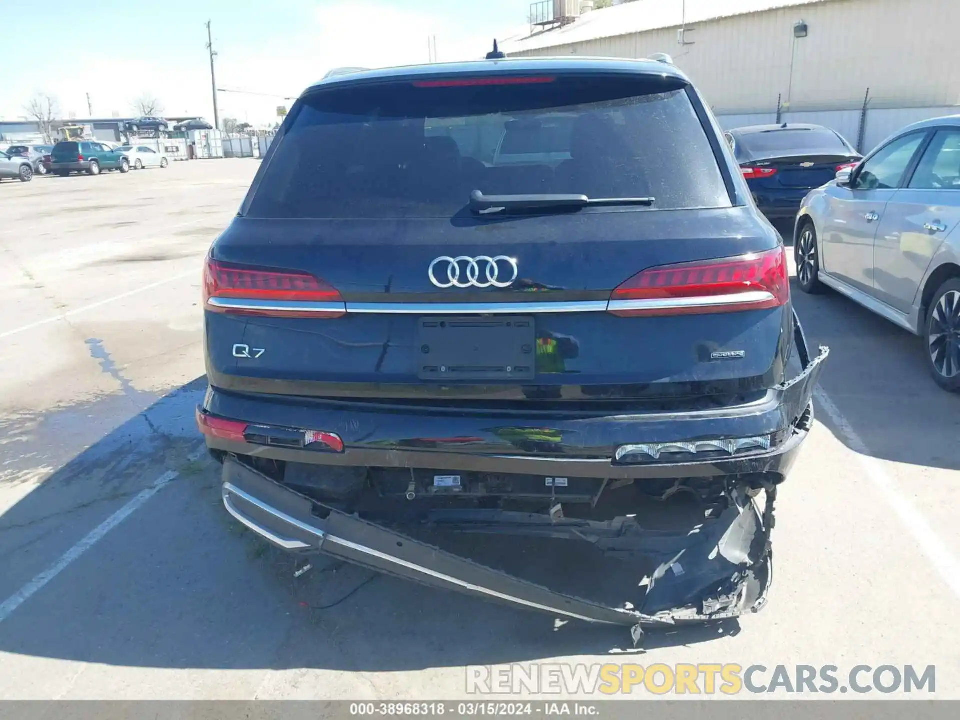 16 Photograph of a damaged car WA1LJAF74MD000435 AUDI Q7 2021