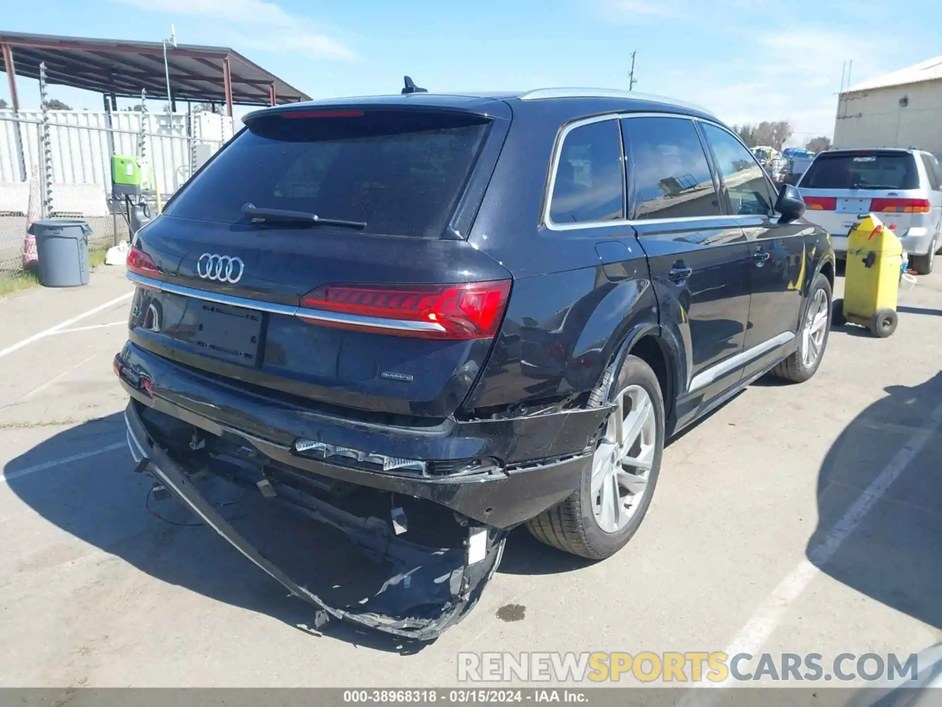 4 Фотография поврежденного автомобиля WA1LJAF74MD000435 AUDI Q7 2021