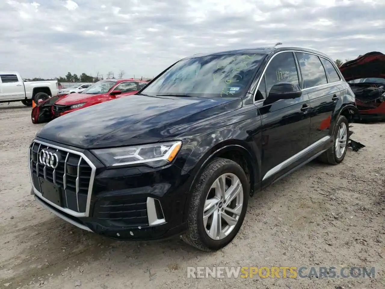 2 Photograph of a damaged car WA1LJAF74MD020880 AUDI Q7 2021