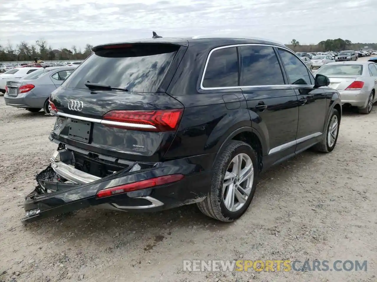 4 Фотография поврежденного автомобиля WA1LJAF74MD020880 AUDI Q7 2021