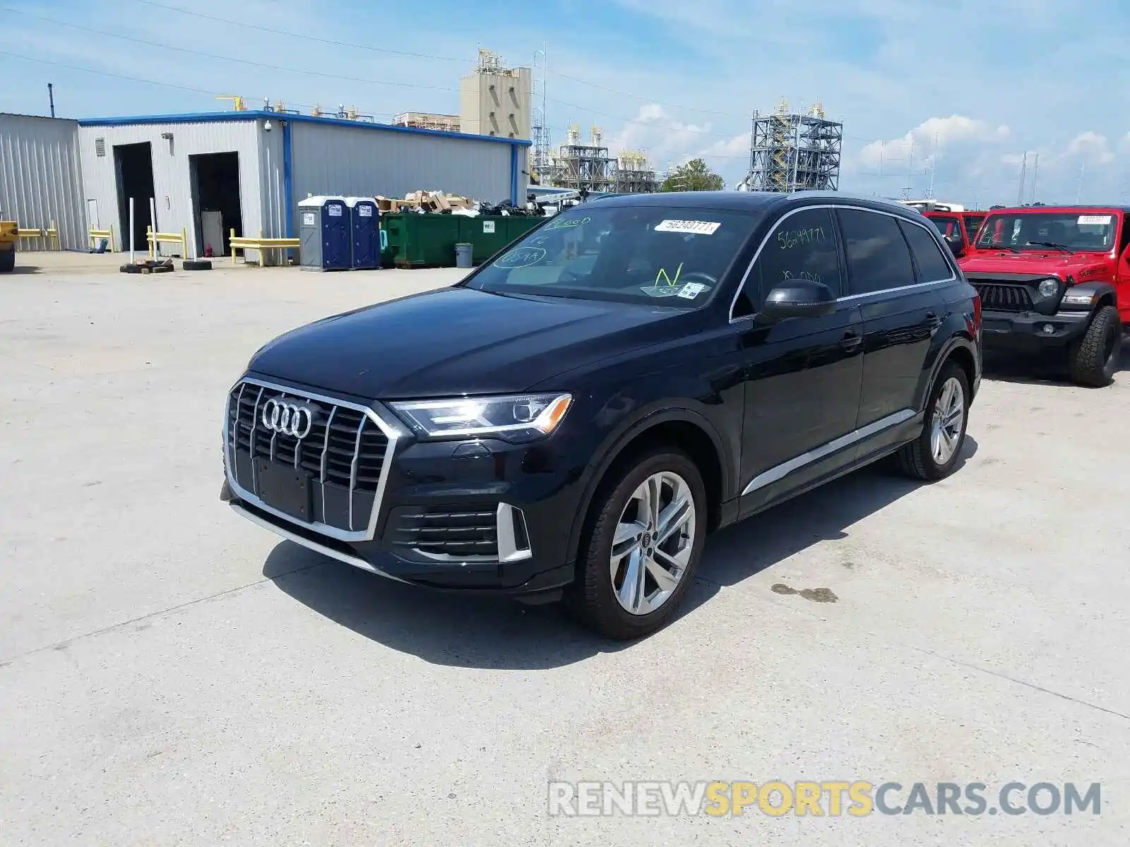 2 Photograph of a damaged car WA1LJAF74MD024881 AUDI Q7 2021