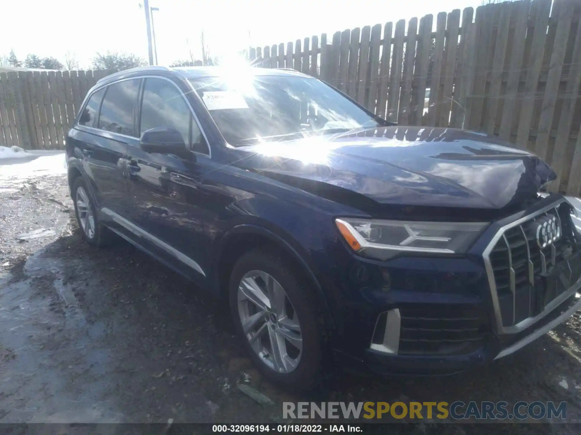 1 Photograph of a damaged car WA1LJAF74MD025139 AUDI Q7 2021