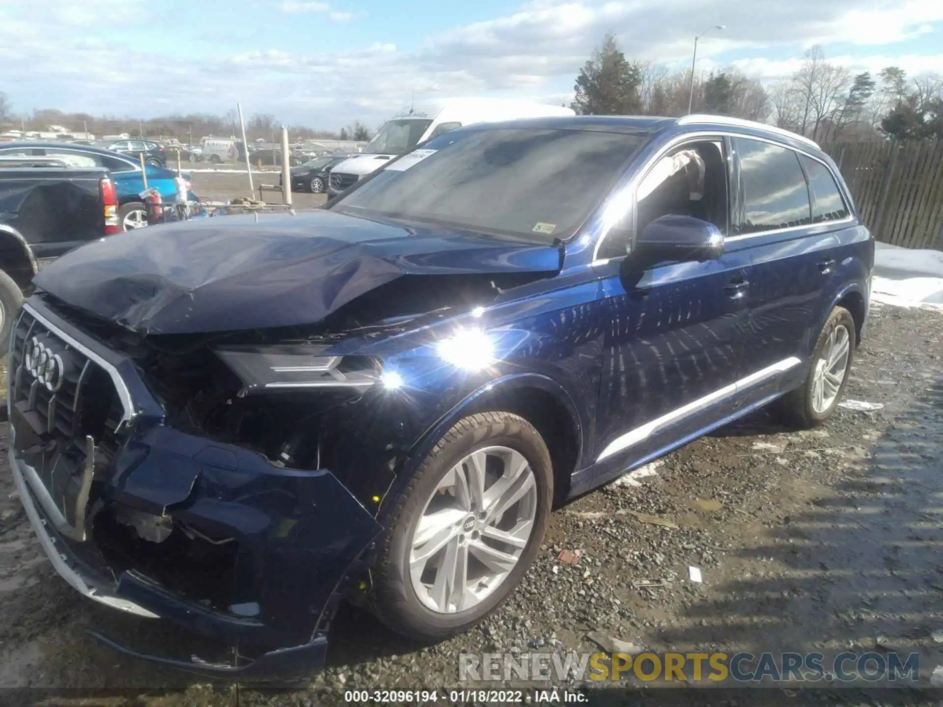 2 Photograph of a damaged car WA1LJAF74MD025139 AUDI Q7 2021