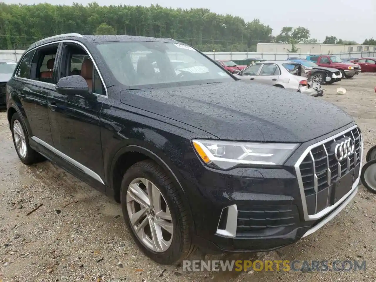 1 Photograph of a damaged car WA1LJAF74MD032396 AUDI Q7 2021