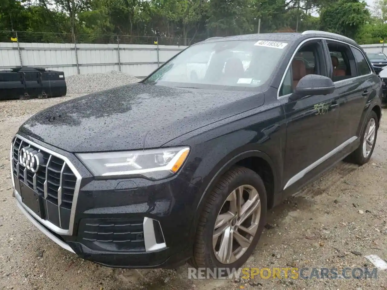 2 Photograph of a damaged car WA1LJAF74MD032396 AUDI Q7 2021