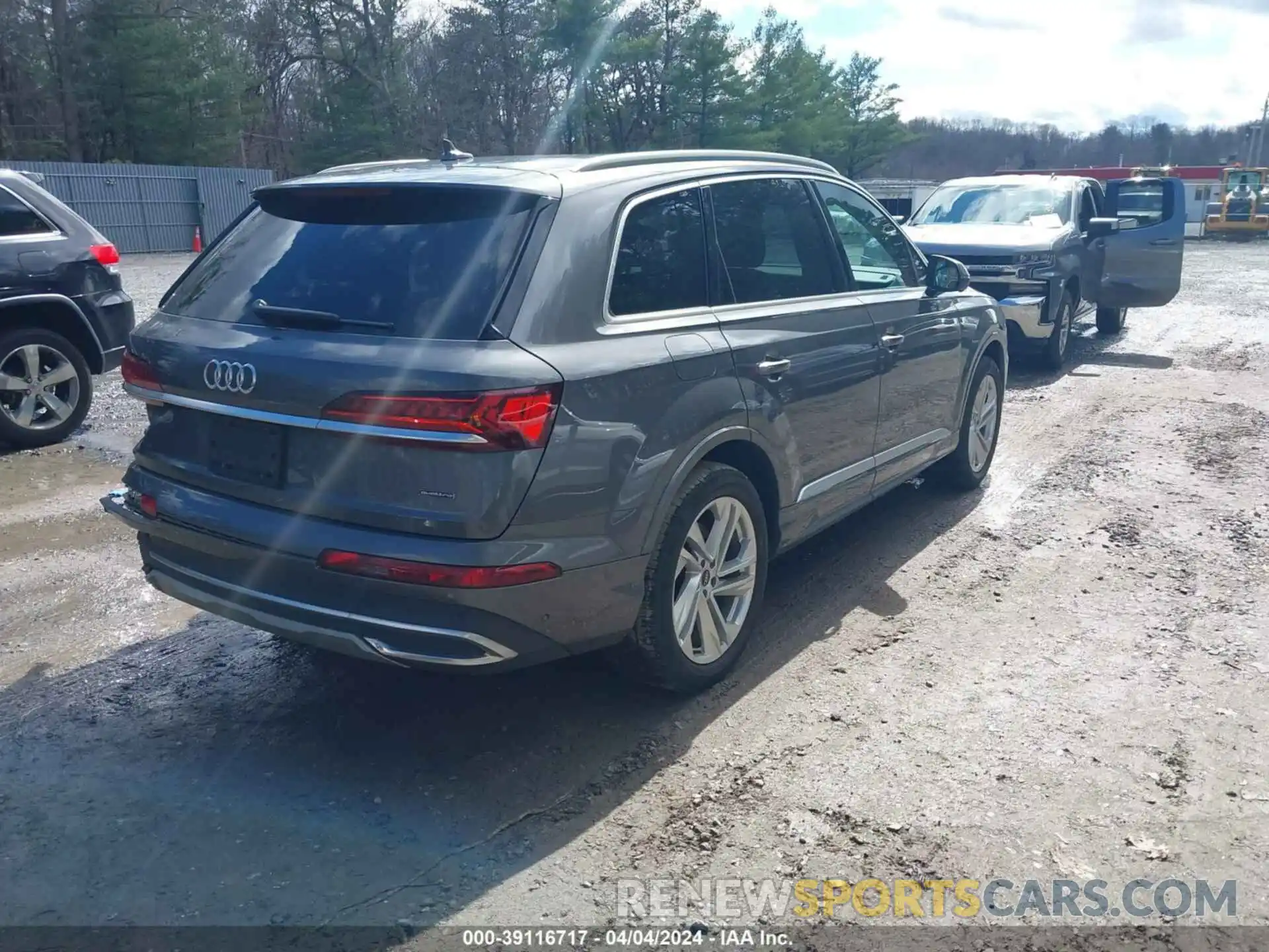 4 Фотография поврежденного автомобиля WA1LJAF74MD035329 AUDI Q7 2021