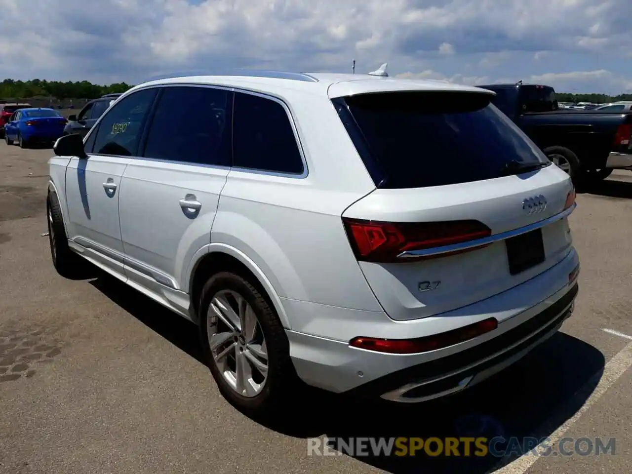 3 Фотография поврежденного автомобиля WA1LJAF75MD020208 AUDI Q7 2021