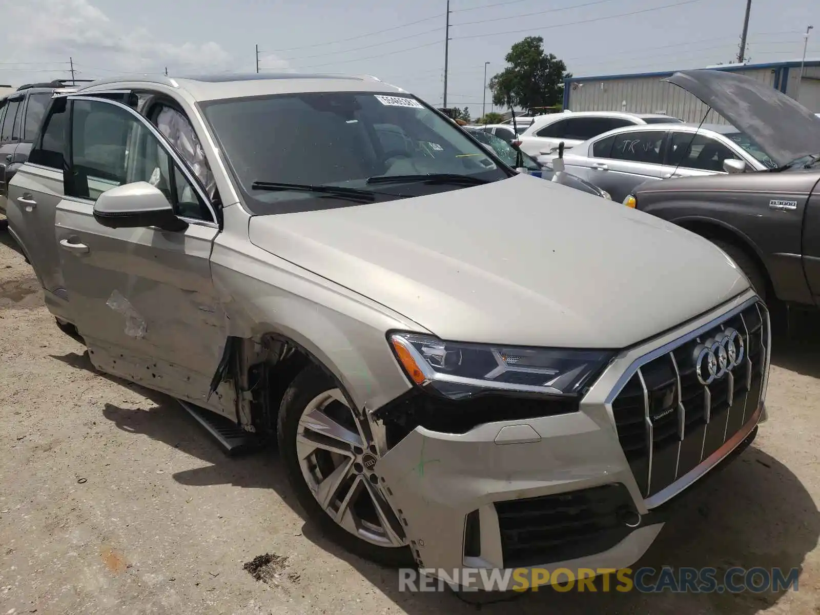 1 Photograph of a damaged car WA1LJAF75MD024551 AUDI Q7 2021