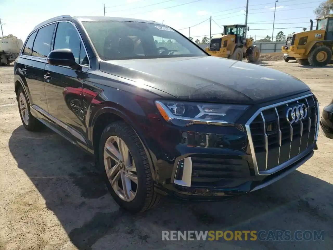 1 Photograph of a damaged car WA1LJAF75MD036926 AUDI Q7 2021