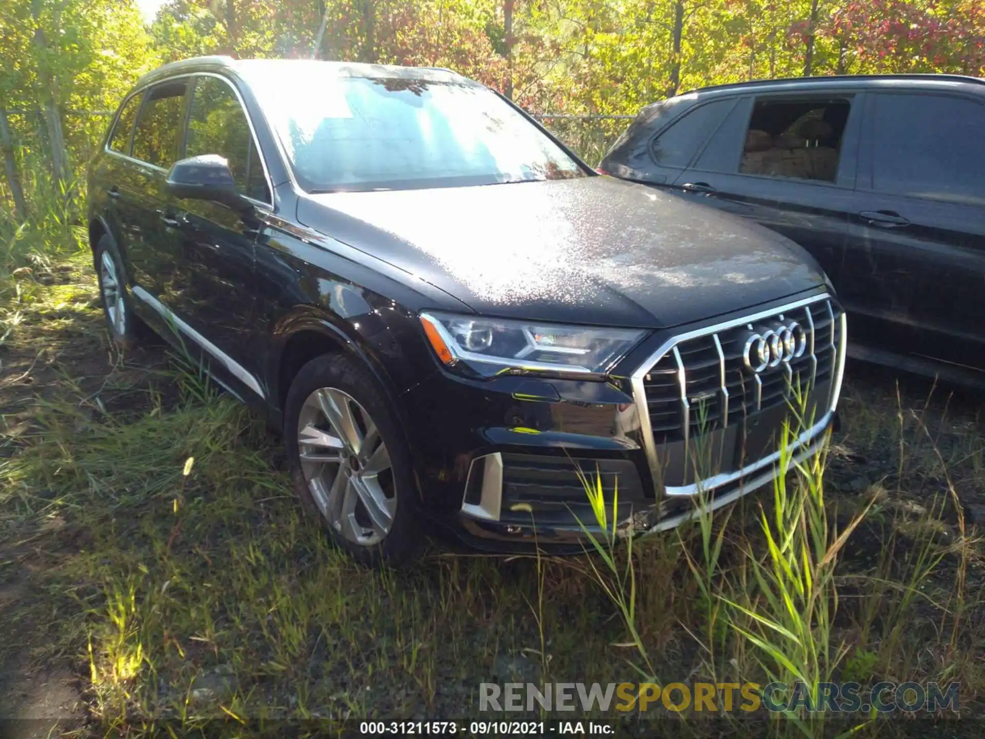 1 Photograph of a damaged car WA1LJAF76MD019200 AUDI Q7 2021