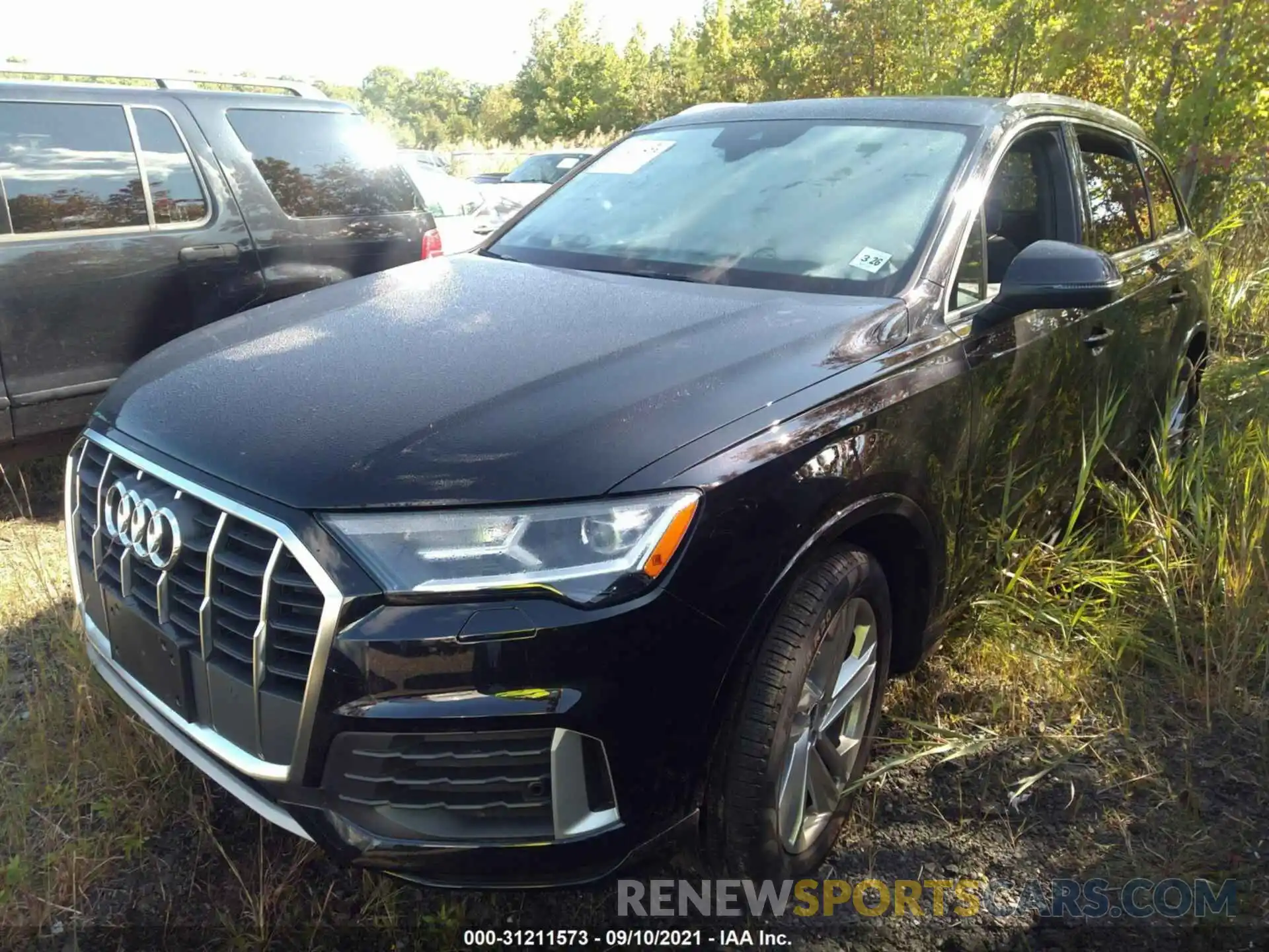 2 Photograph of a damaged car WA1LJAF76MD019200 AUDI Q7 2021