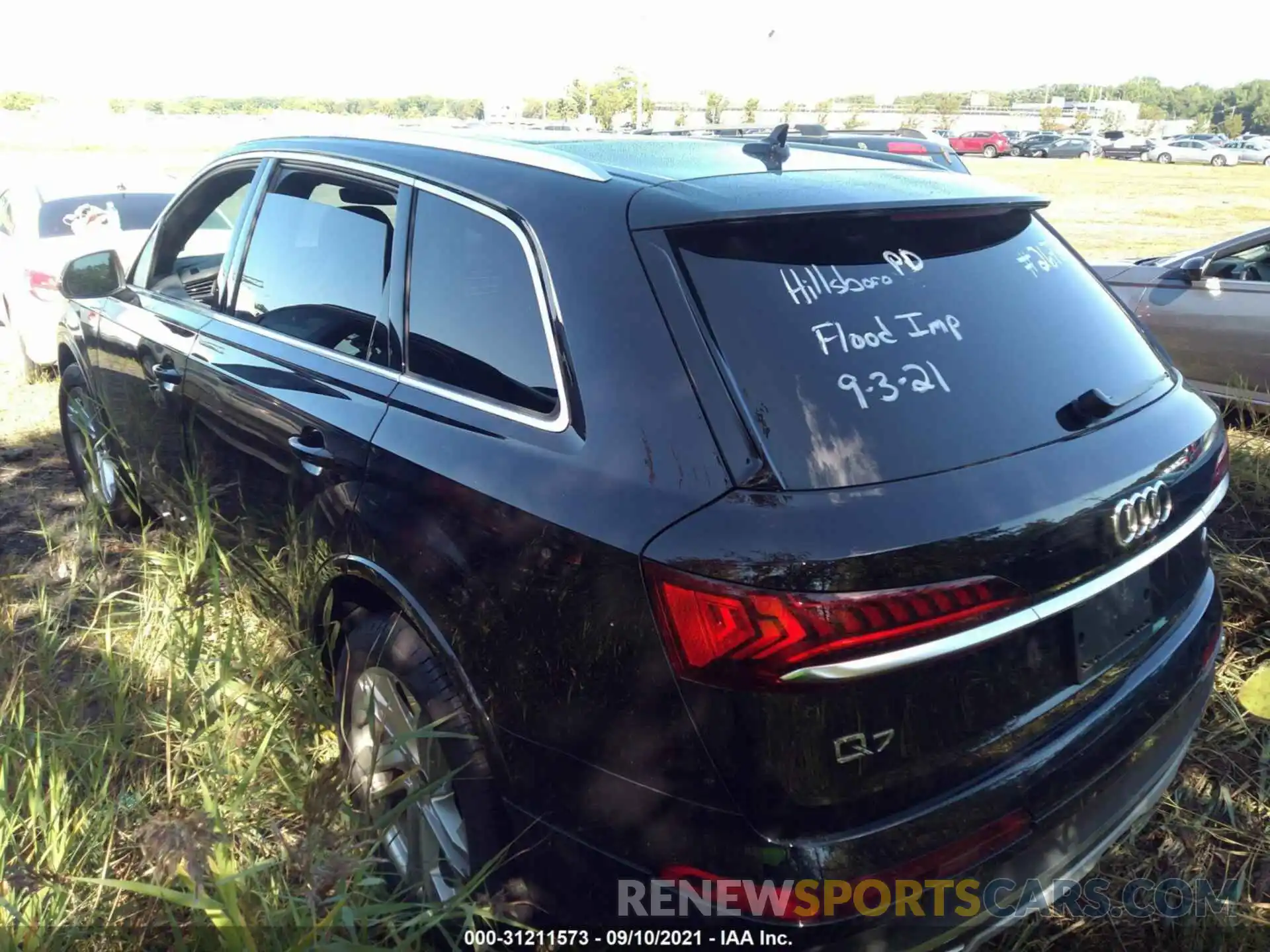 3 Photograph of a damaged car WA1LJAF76MD019200 AUDI Q7 2021