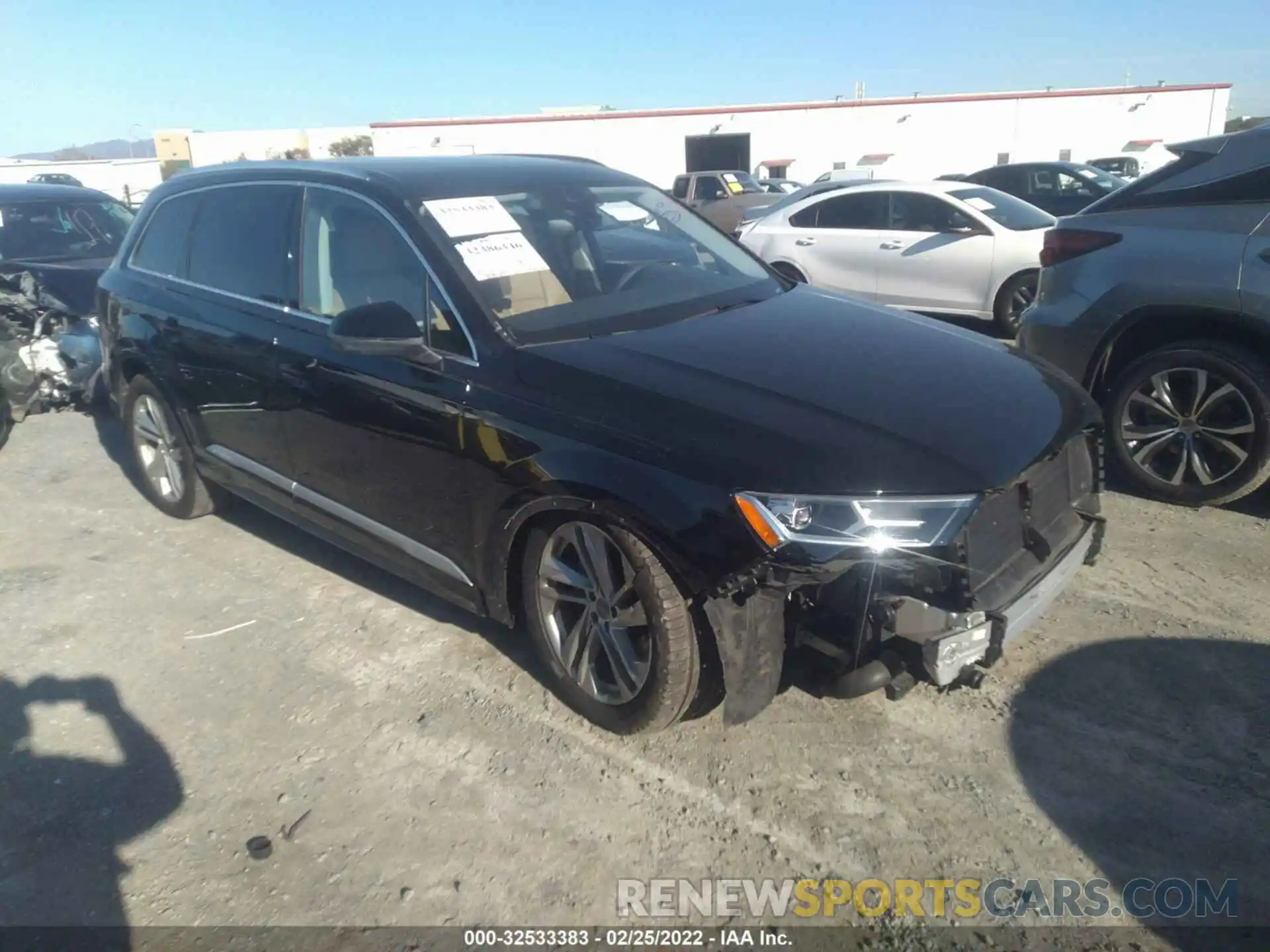 1 Photograph of a damaged car WA1LJAF77MD010358 AUDI Q7 2021