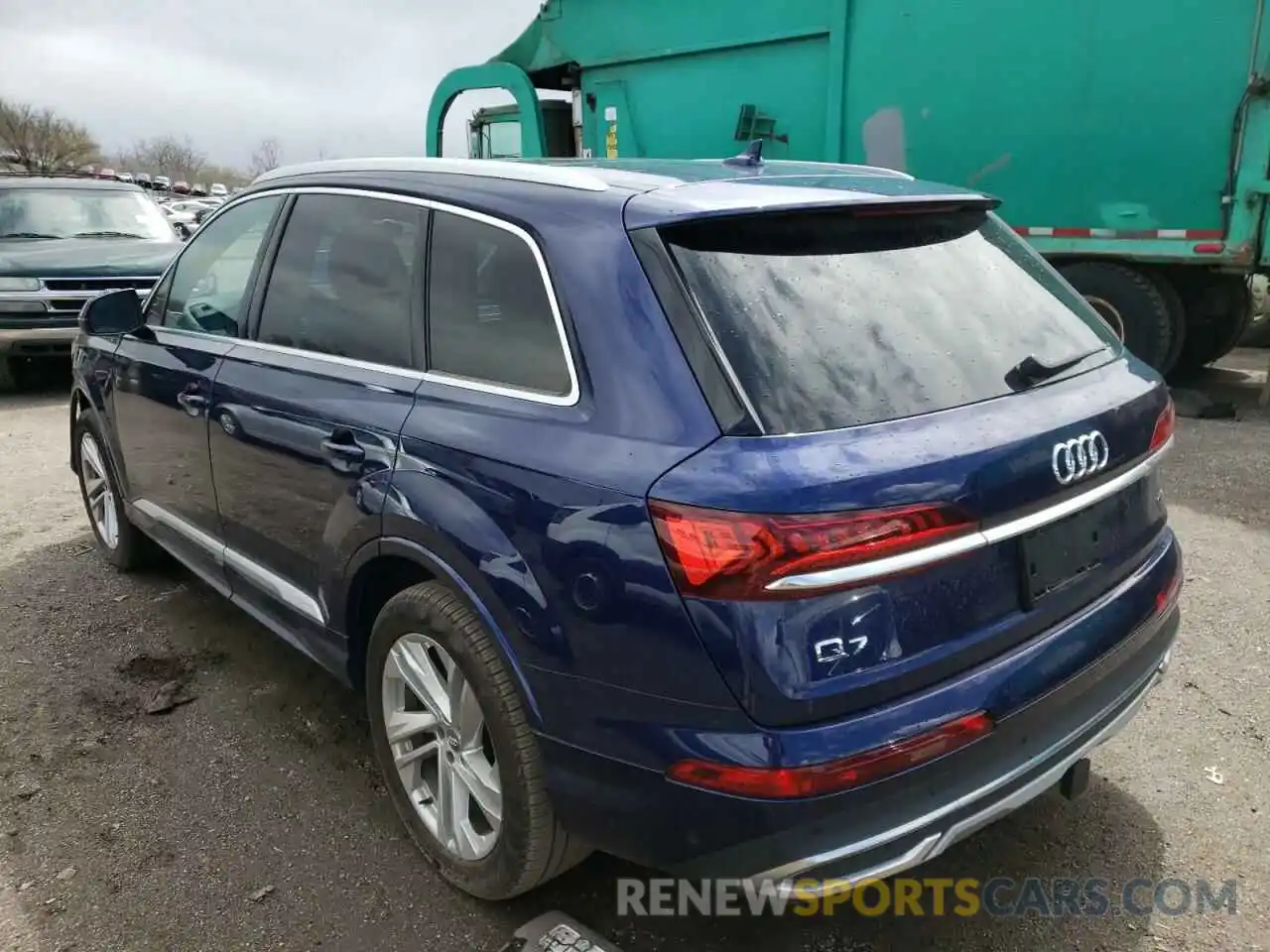 3 Фотография поврежденного автомобиля WA1LJAF77MD011560 AUDI Q7 2021