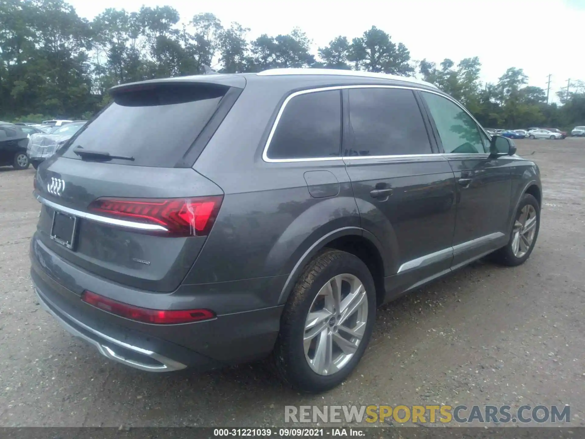 4 Фотография поврежденного автомобиля WA1LJAF77MD029797 AUDI Q7 2021