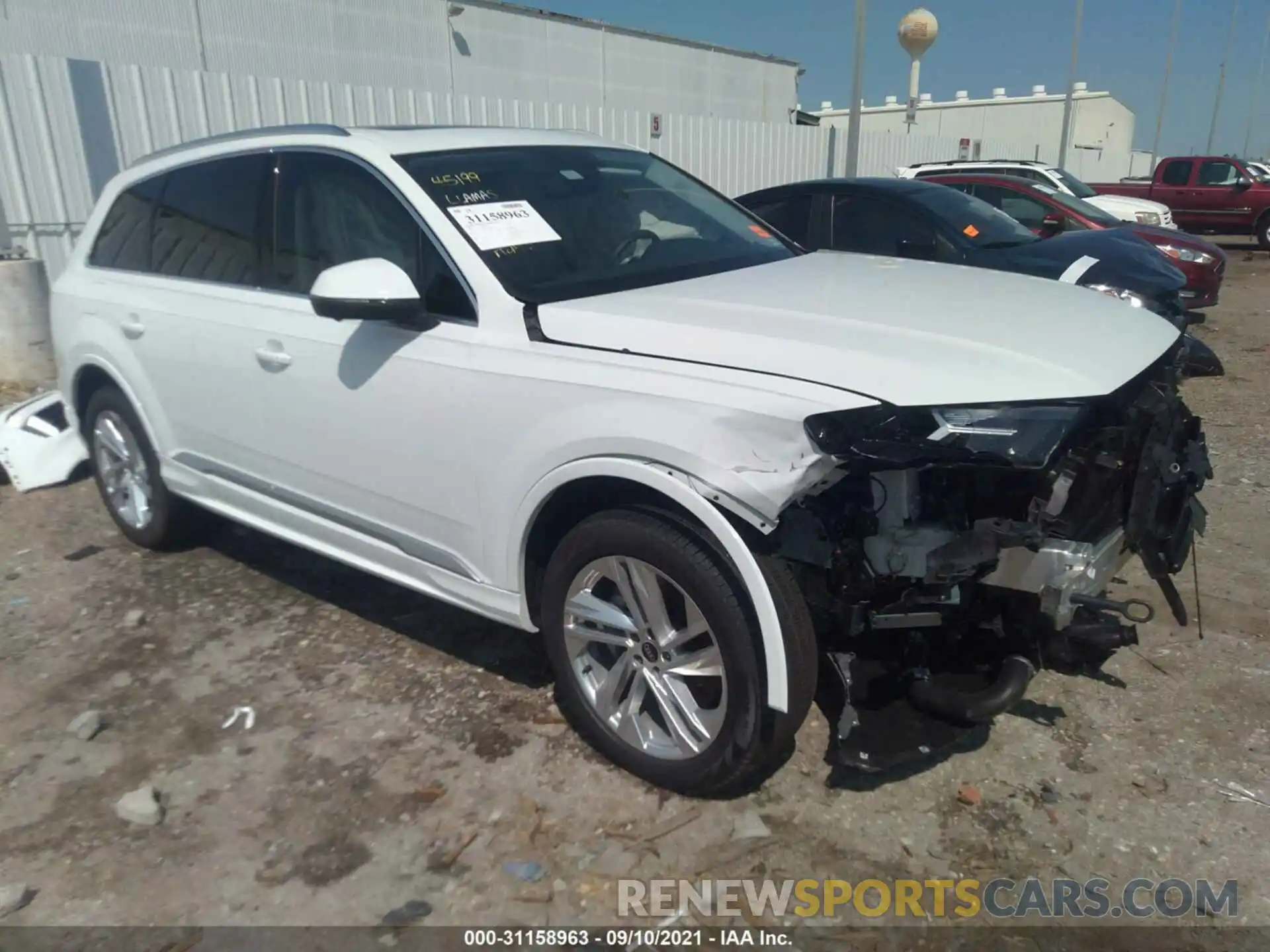 1 Фотография поврежденного автомобиля WA1LJAF77MD037169 AUDI Q7 2021