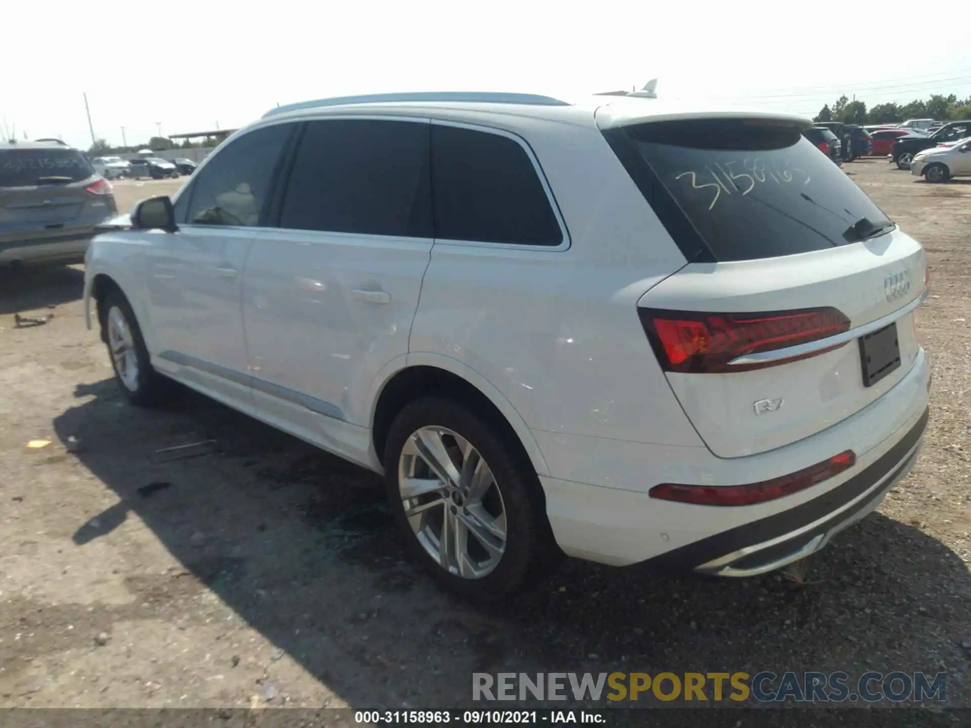 3 Photograph of a damaged car WA1LJAF77MD037169 AUDI Q7 2021