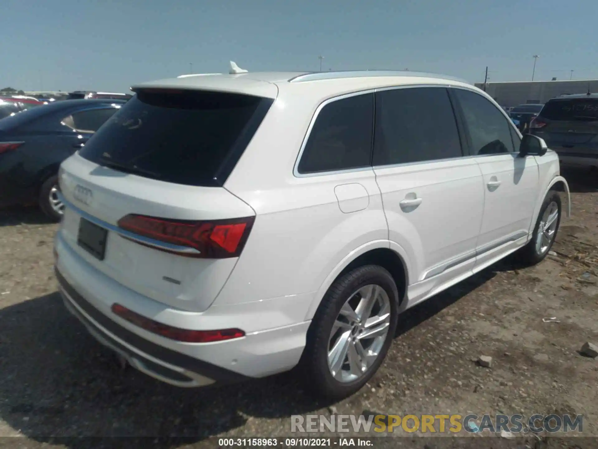 4 Фотография поврежденного автомобиля WA1LJAF77MD037169 AUDI Q7 2021