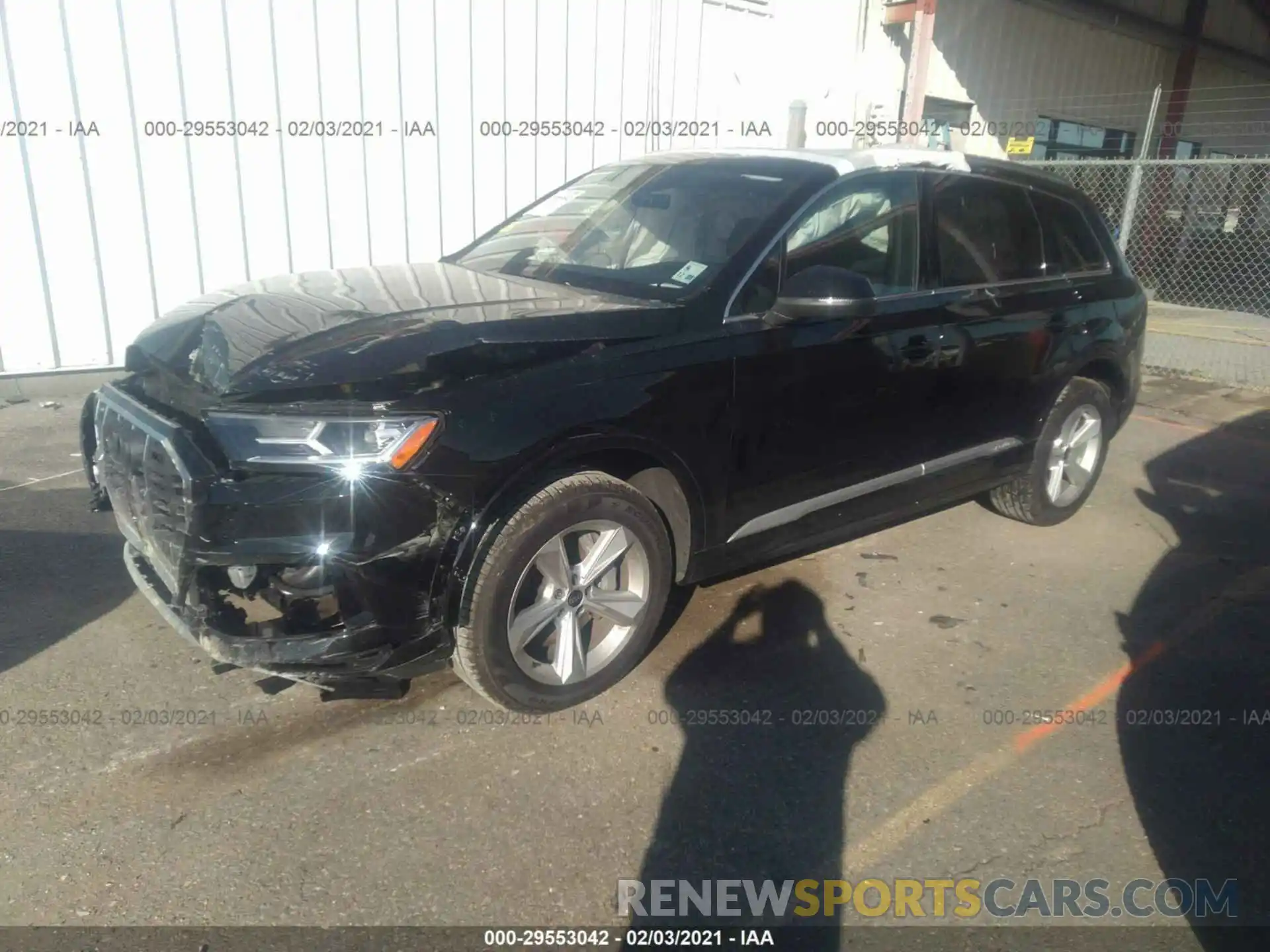 2 Photograph of a damaged car WA1LJAF79MD014007 AUDI Q7 2021