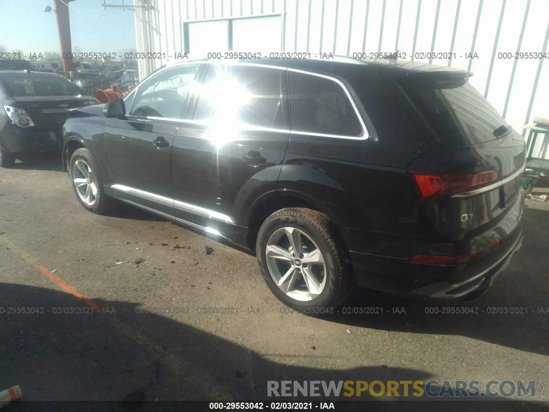 3 Фотография поврежденного автомобиля WA1LJAF79MD014007 AUDI Q7 2021