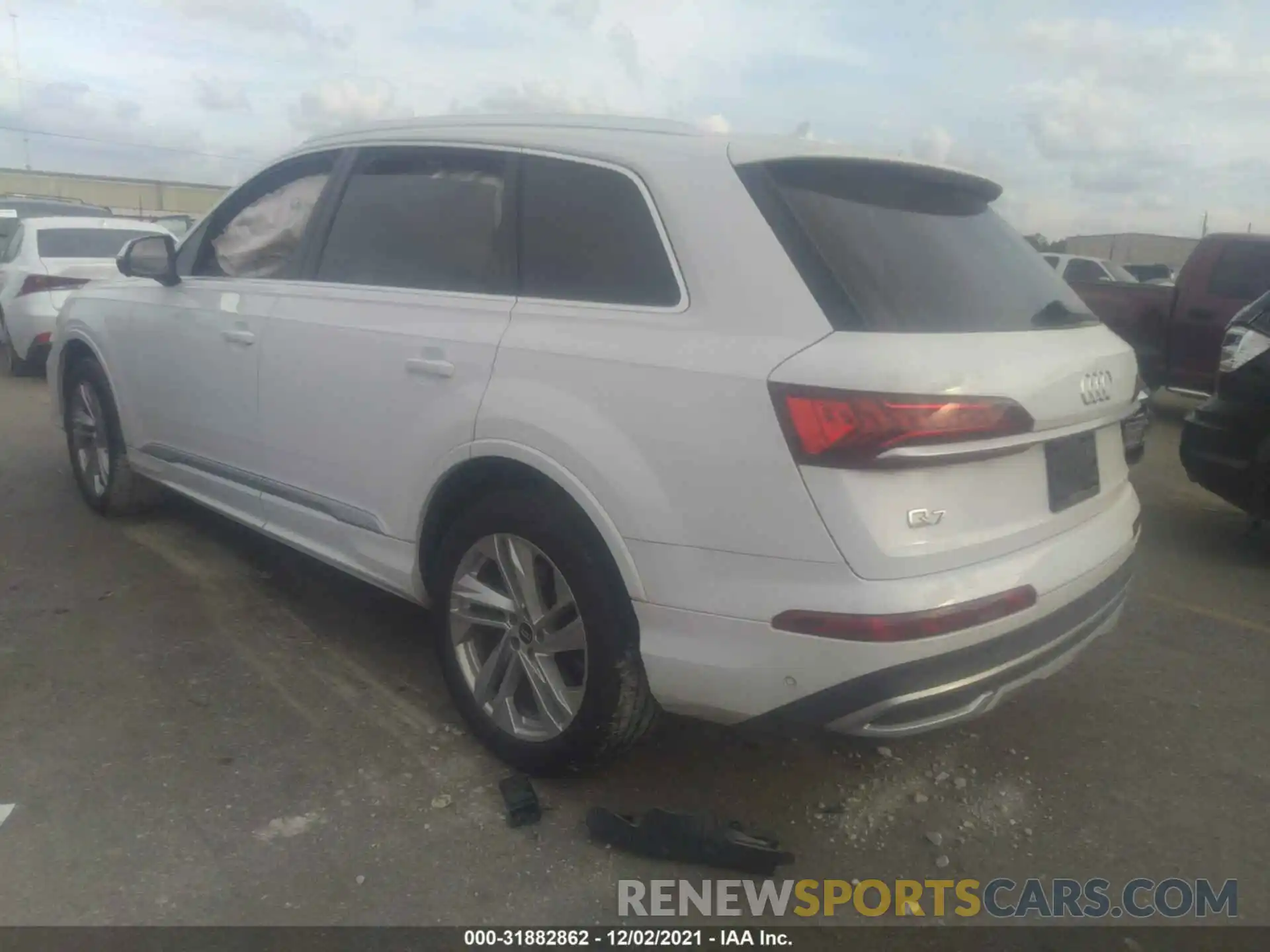 3 Фотография поврежденного автомобиля WA1LJAF79MD019255 AUDI Q7 2021