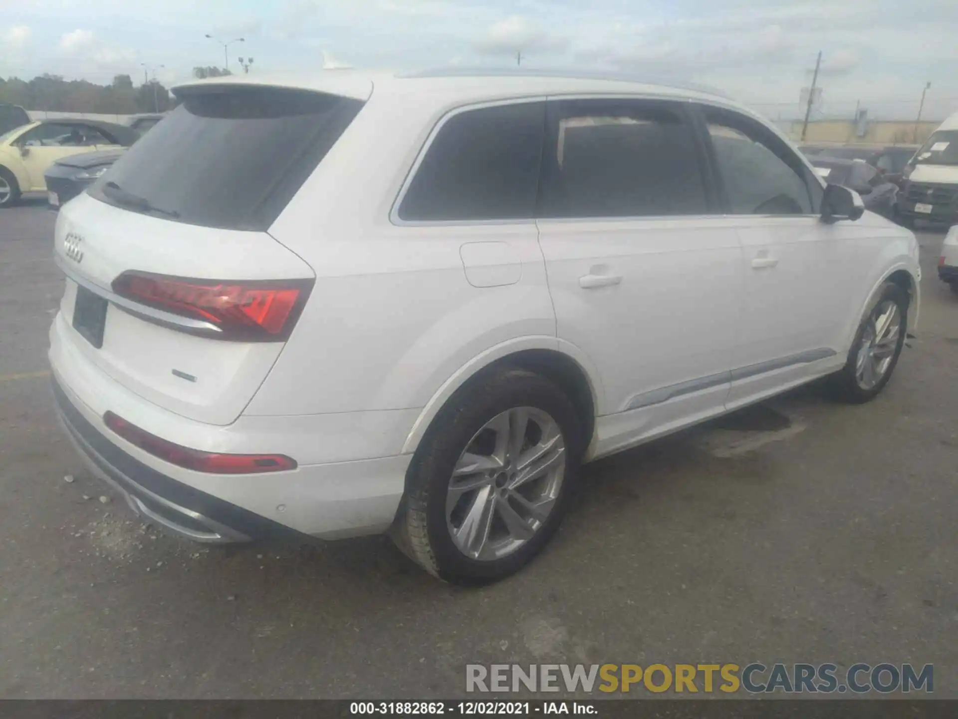 4 Фотография поврежденного автомобиля WA1LJAF79MD019255 AUDI Q7 2021