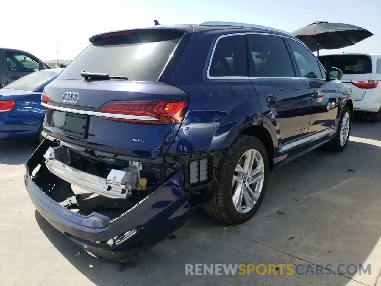 4 Фотография поврежденного автомобиля WA1LJAF79MD026660 AUDI Q7 2021