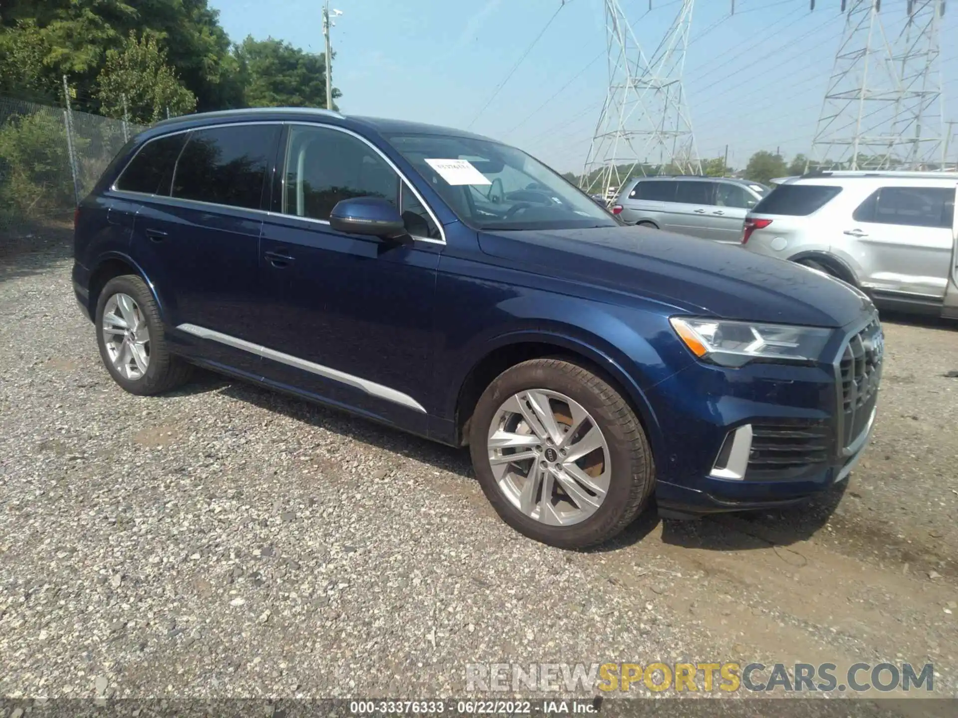 1 Photograph of a damaged car WA1LJAF79MD030546 AUDI Q7 2021