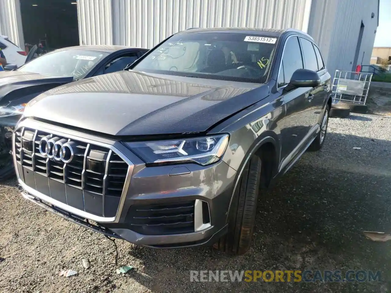 2 Photograph of a damaged car WA1LJAF7XMD000603 AUDI Q7 2021