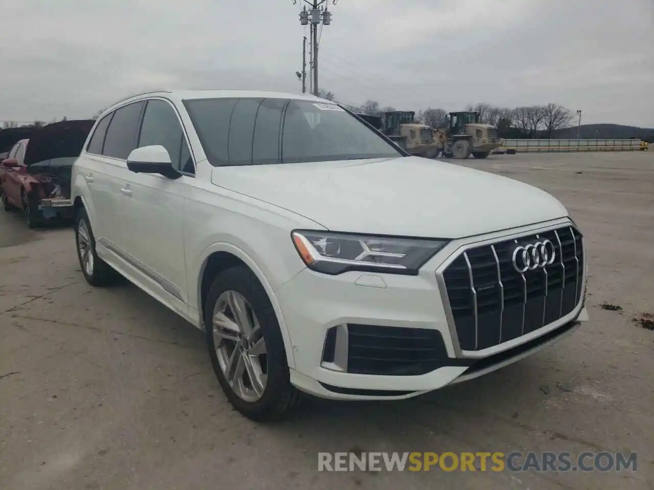 1 Фотография поврежденного автомобиля WA1LJAF7XMD014968 AUDI Q7 2021