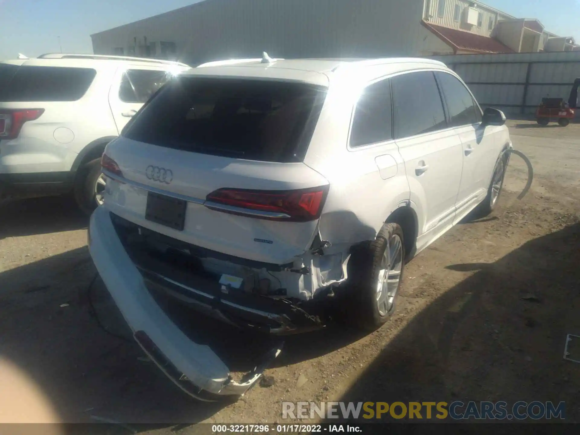 4 Фотография поврежденного автомобиля WA1LJAF7XMD026182 AUDI Q7 2021