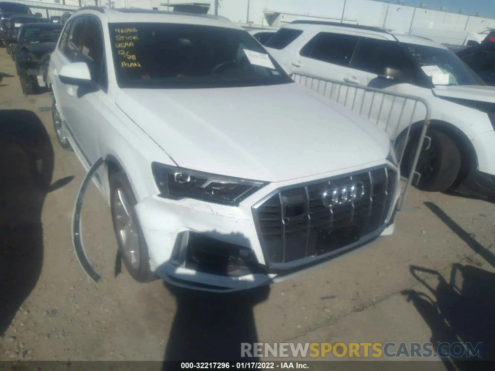 6 Фотография поврежденного автомобиля WA1LJAF7XMD026182 AUDI Q7 2021