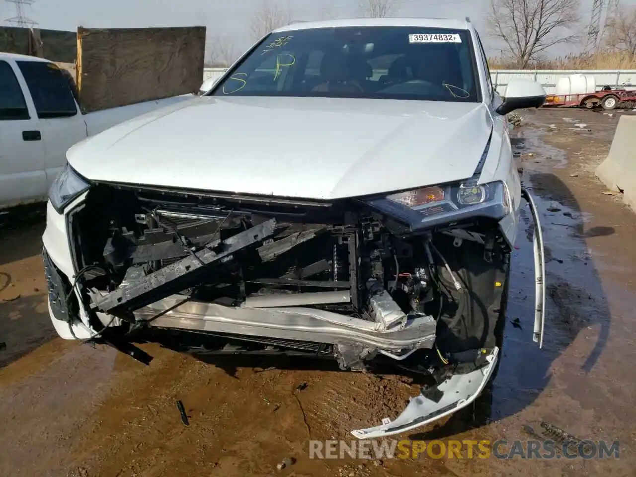 9 Photograph of a damaged car WA1LJAF7XMD031544 AUDI Q7 2021