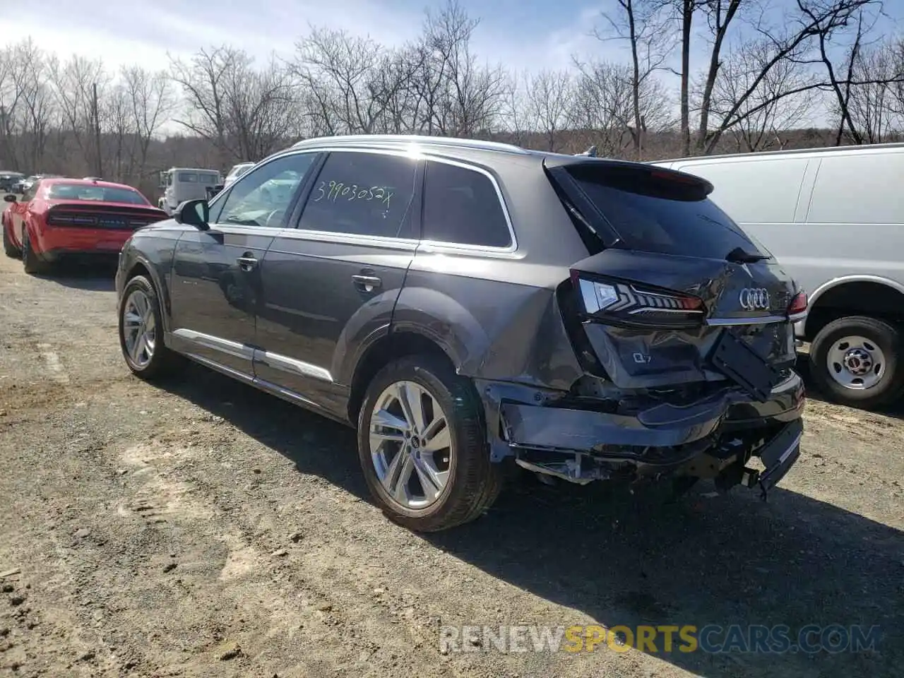 3 Photograph of a damaged car WA1LJAF7XMD040938 AUDI Q7 2021