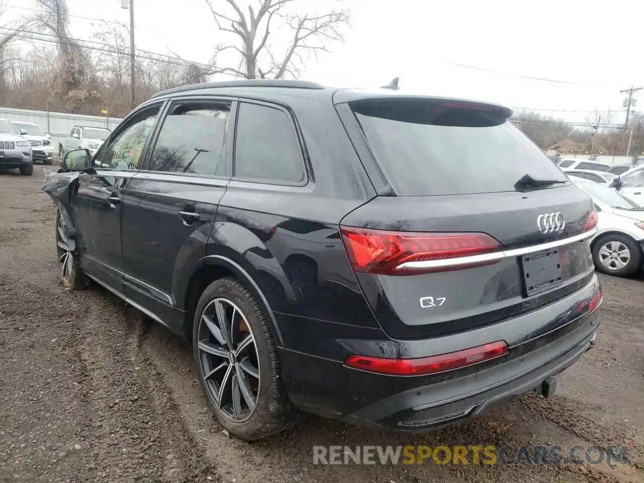 3 Photograph of a damaged car WA1LXAF70MD011852 AUDI Q7 2021