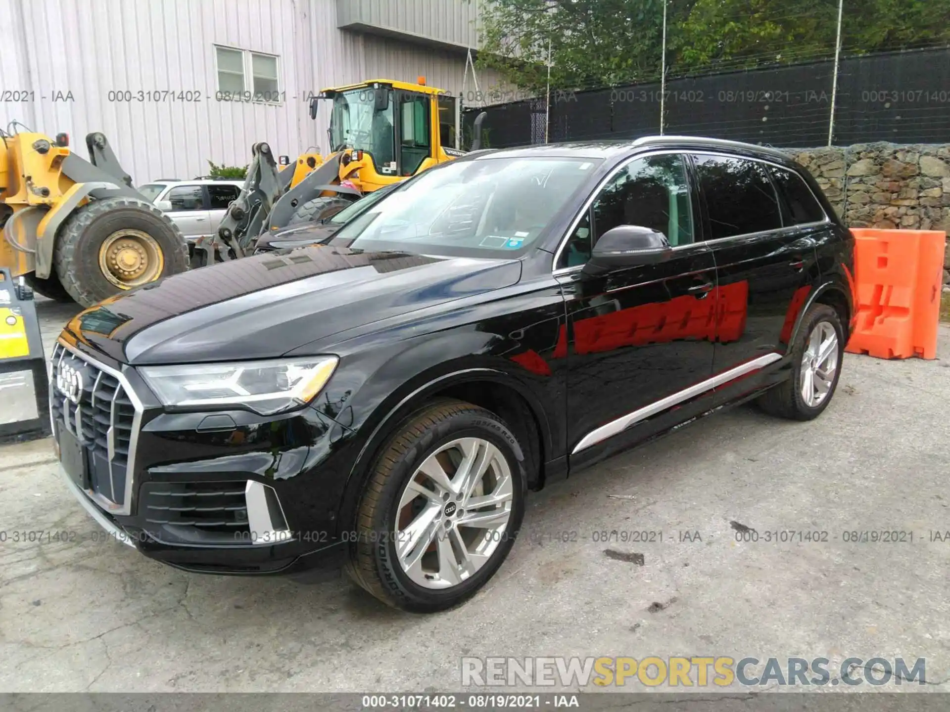 2 Фотография поврежденного автомобиля WA1LXAF70MD012810 AUDI Q7 2021